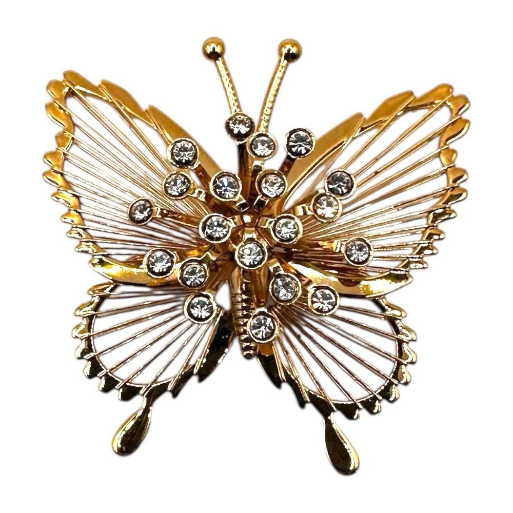 Vintage Monet Butterfly Brooch